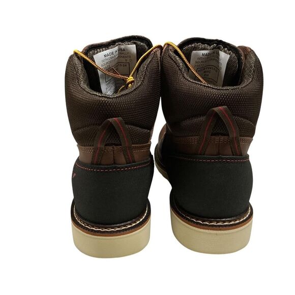 Red Wing Men’s Lace-up CSA Safety Toe Work Boots 9D Brown Slip Oil Resistant NEW main image 8